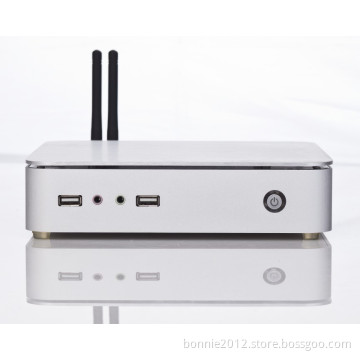 Mini PC Pure Alloy Case D2550 1.8G CPU 2G Memory and 16G SSD